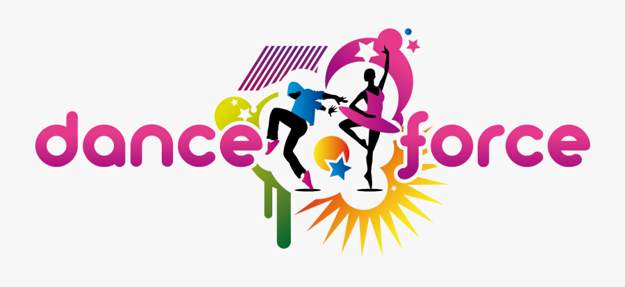 Dance Force Logo, Transparent Clipart
