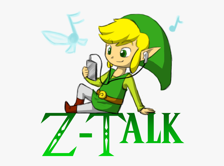 Legend Of Zelda Logo Black, Transparent Clipart