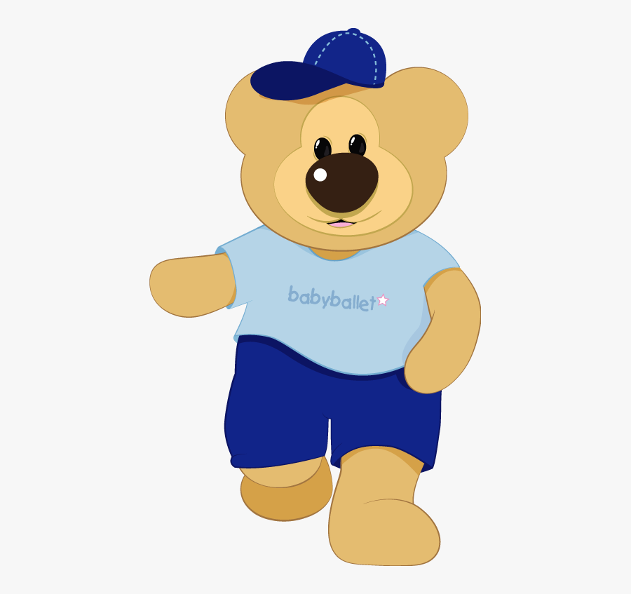 Teddy The Babyballet Bear, Transparent Clipart