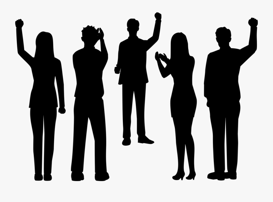 Group Of People Vector Png, Transparent Clipart