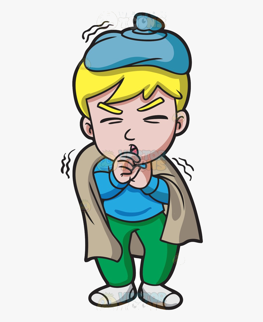 Sick Person Clipart Free Best On Transparent Png - Sick Kid Clipart, Transparent Clipart