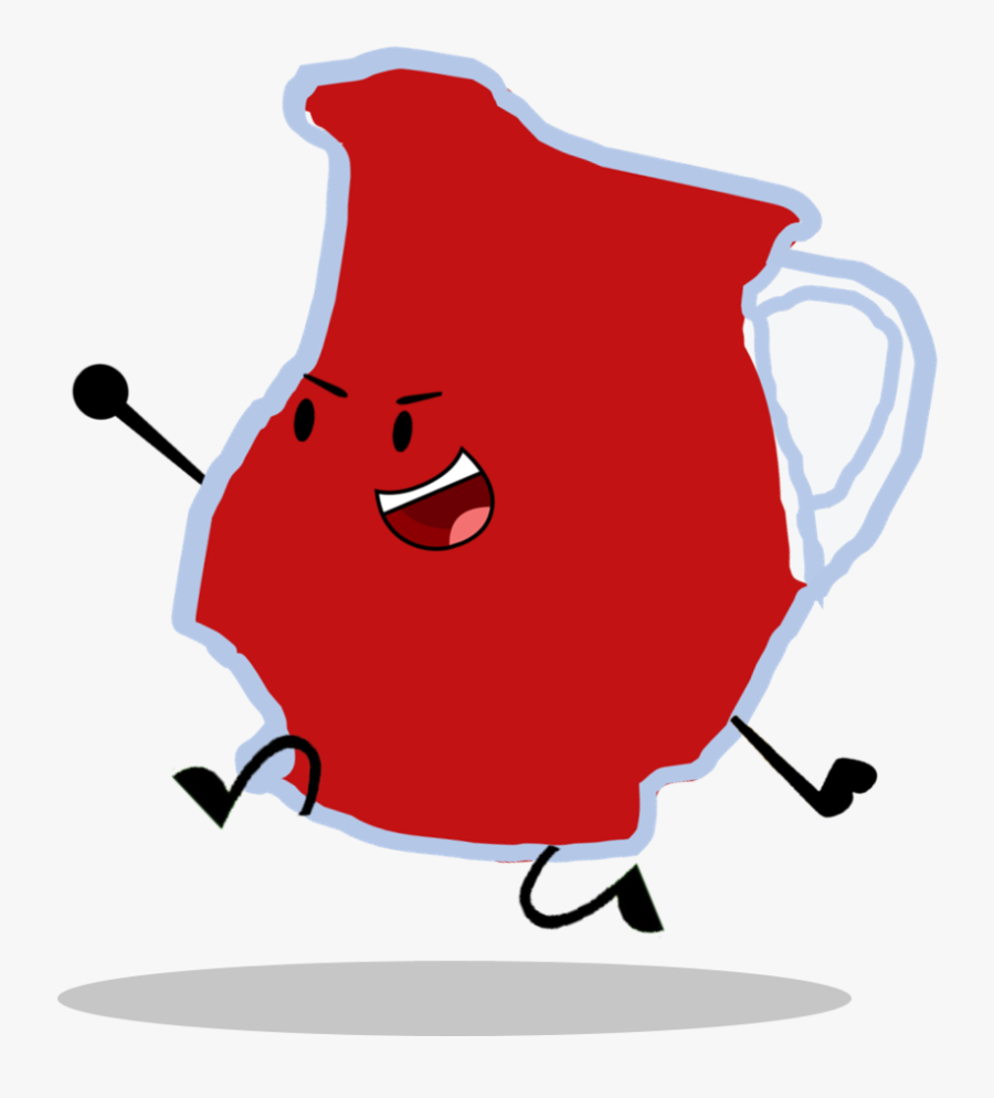 Cartoon,clip - Kool Aid Man Bfdi, Transparent Clipart
