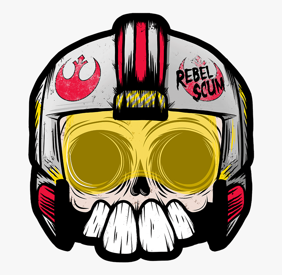 Art - Rouge Skull - Manic Lawd - Rebel Scum - Illustration, Transparent Clipart