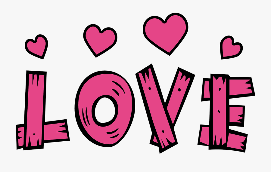 Love Clipart , Png Download - Love Heart Shape, Transparent Clipart