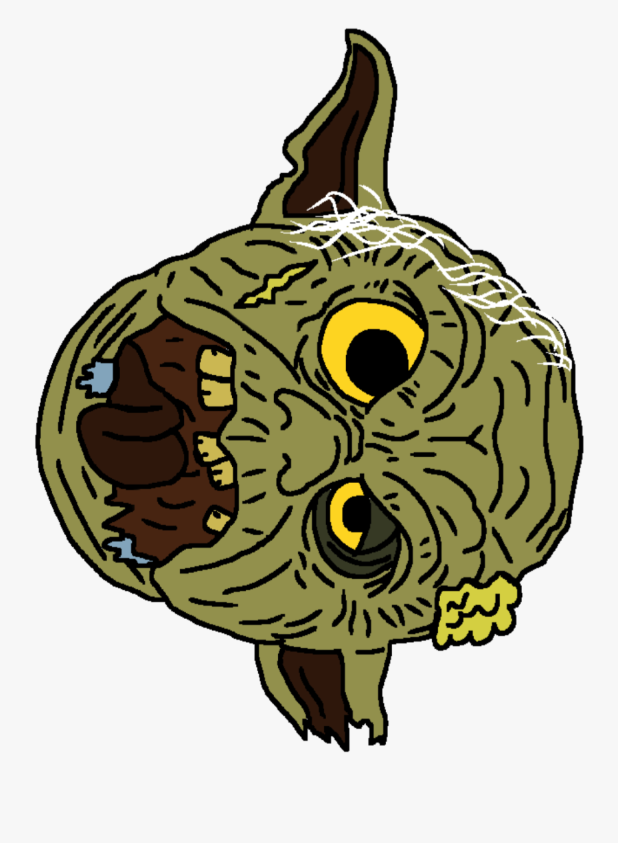 Yoday Star Wars Zombie - Illustration, Transparent Clipart