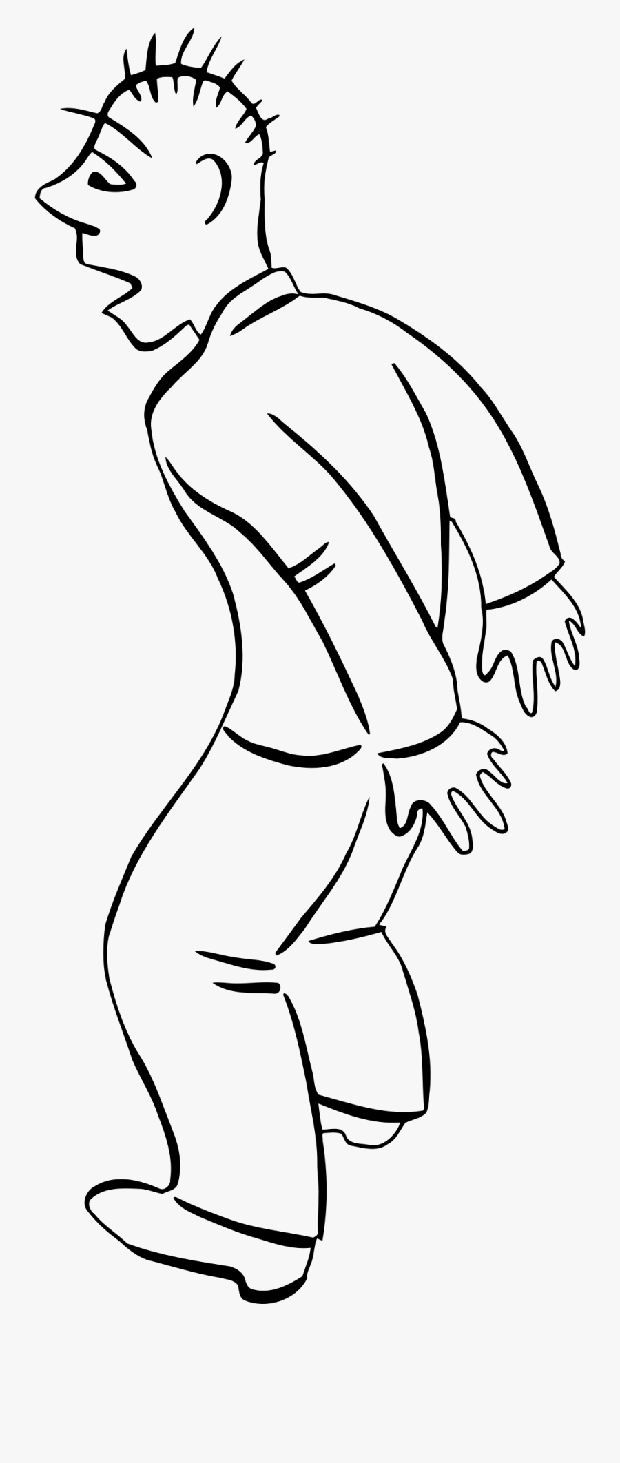 Surprised Man Clip Arts - Surprised Guy Clipart, Transparent Clipart