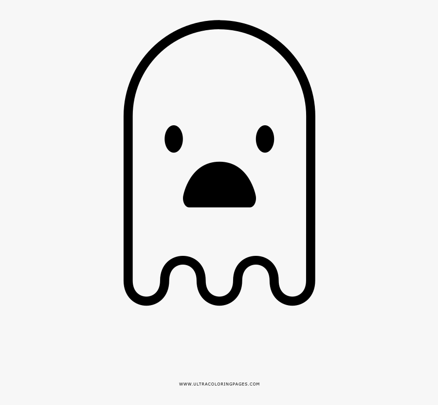 Surprised Coloring Page - Line Art, Transparent Clipart