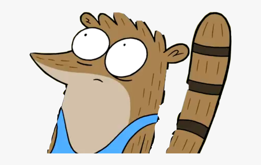 #surprised #regularshow #freetoedit - Cartoon, Transparent Clipart