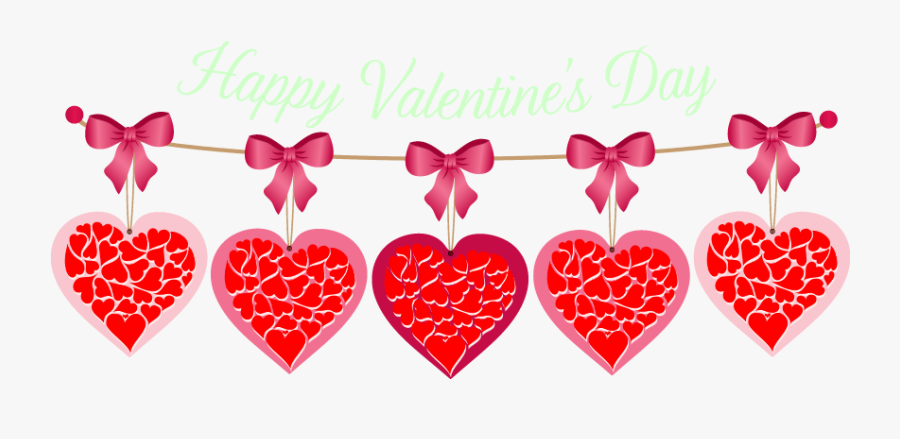 Happy Valentines Day Ladies, Transparent Clipart