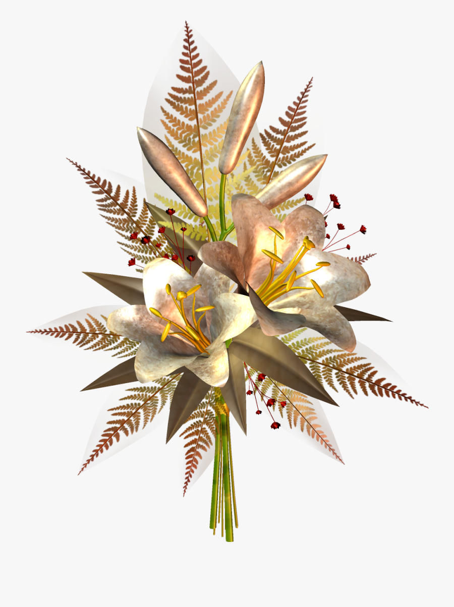 Flower Decorations Clipart 1037,7kb Download - Decor Flower Png, Transparent Clipart