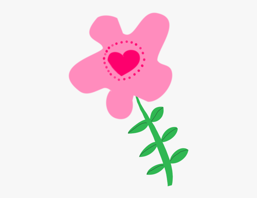 Very Pink Flower Drawing For Scrapbooking - Orchid, Transparent Clipart