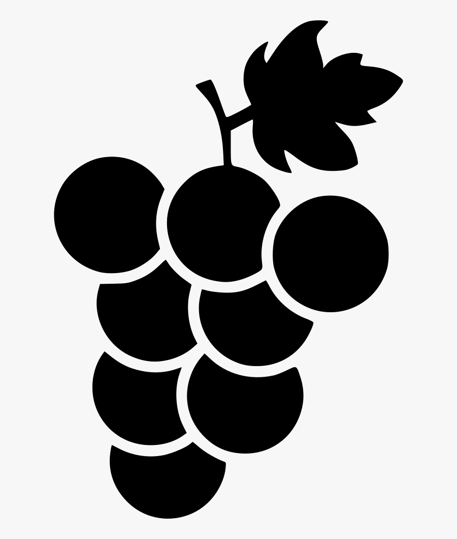 Fruit Healthy Grapes Fruits - Wine Grapes Icon Free, Transparent Clipart