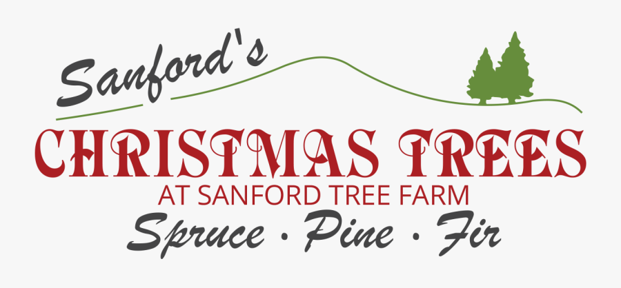 Sanford Tree Farm Logo - Calligraphy, Transparent Clipart