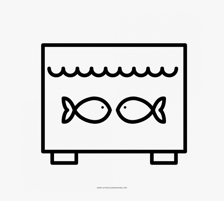Transparent Fish Tank Clipart Black And White - 3d Printer Clip White Background, Transparent Clipart