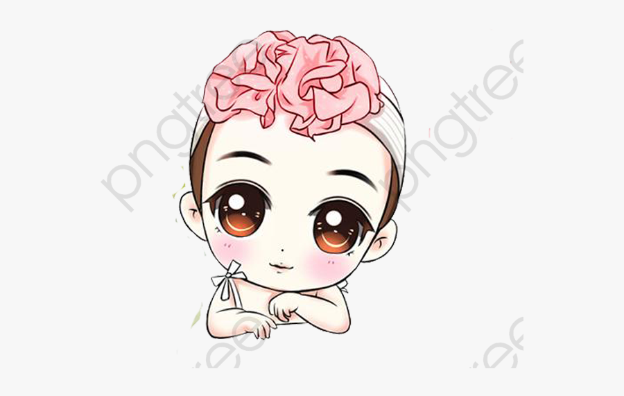 Eyebrow Clipart Cute - Cute Baby Drawings Girl, Transparent Clipart
