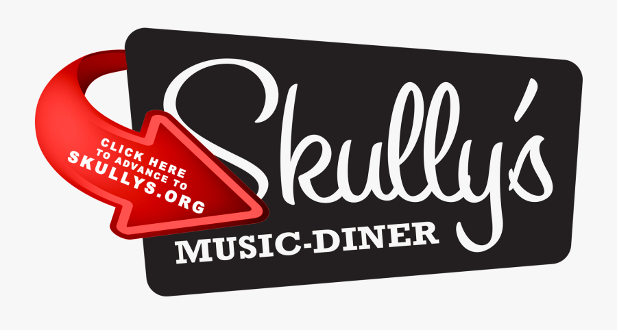 Skullysbutton - Skully's Music Diner Logo, Transparent Clipart