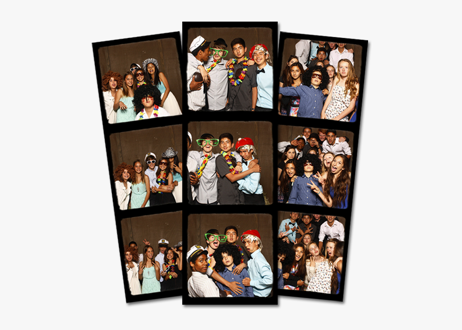 Zach Celebrated 8th Grade Graduation With His Family - Collage, Transparent Clipart
