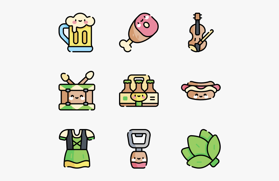 Oktoberfest - Iconos De Colombia, Transparent Clipart