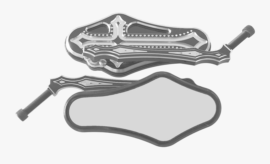 Mirrors For Harley Davidson - Illustration, Transparent Clipart