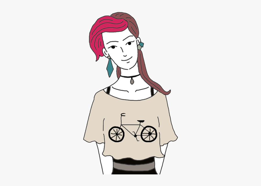 Bike - Cartoon, Transparent Clipart