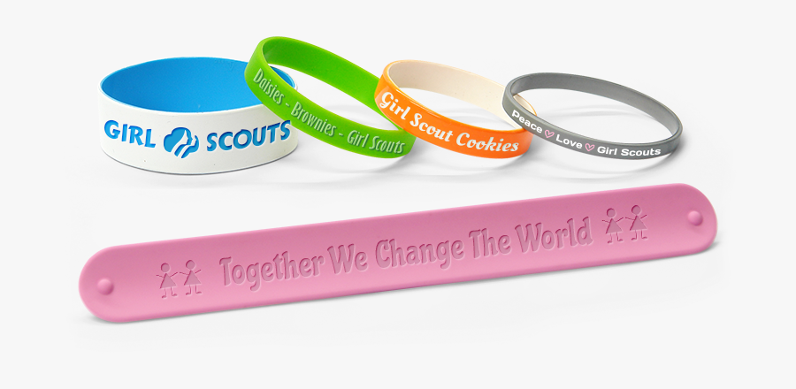 Girls Scout Wristbands - Girl Scouts Bracelet, Transparent Clipart