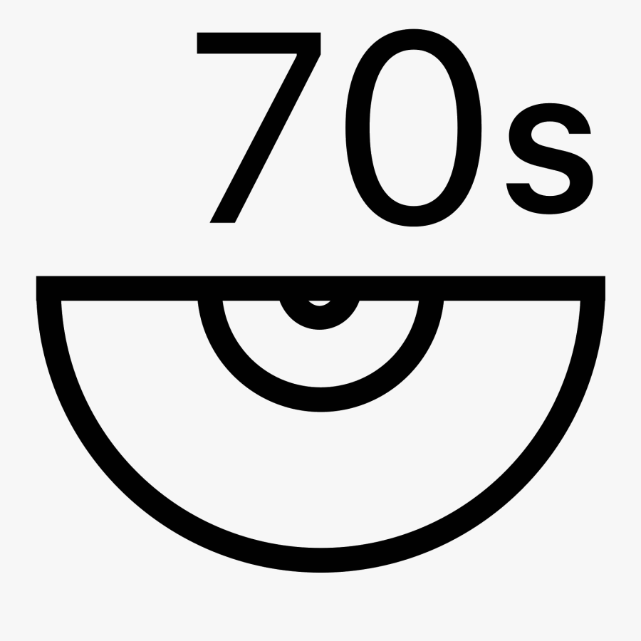 Disco Vector Pixel Art - 60s Icon Png, Transparent Clipart