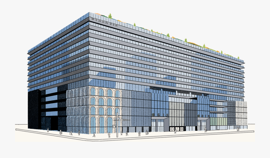 Yoshio Taniguchi Ginza Six, Transparent Clipart