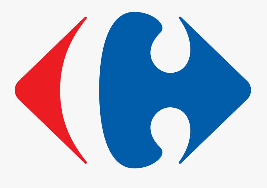 Carrefour Logo, Transparent Clipart