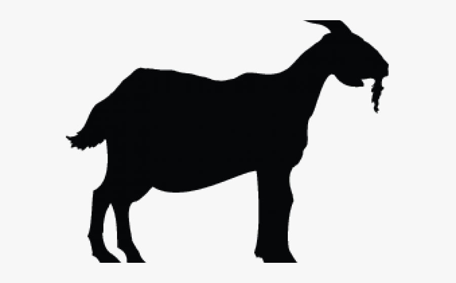 Livestock Free On Dumielauxepices - Goat Silhouette Png, Transparent Clipart