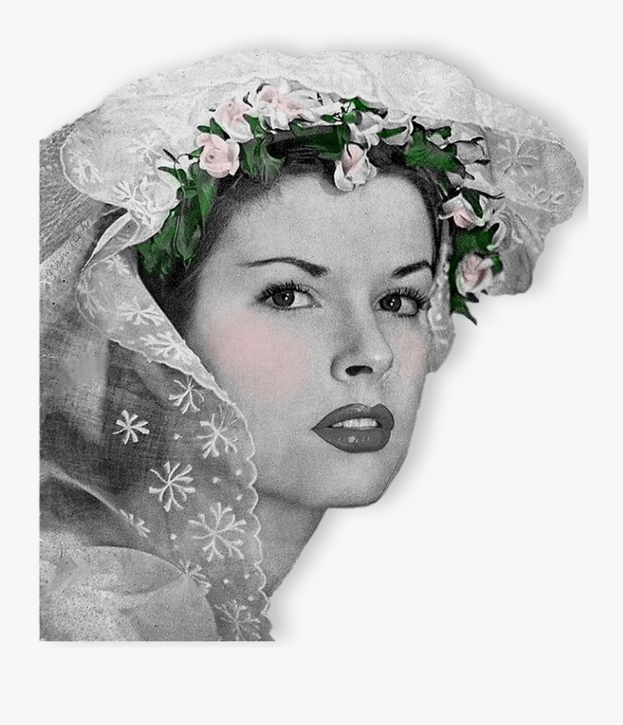 Bride Free Download Png - Transparent Vintage Woman Png, Transparent Clipart