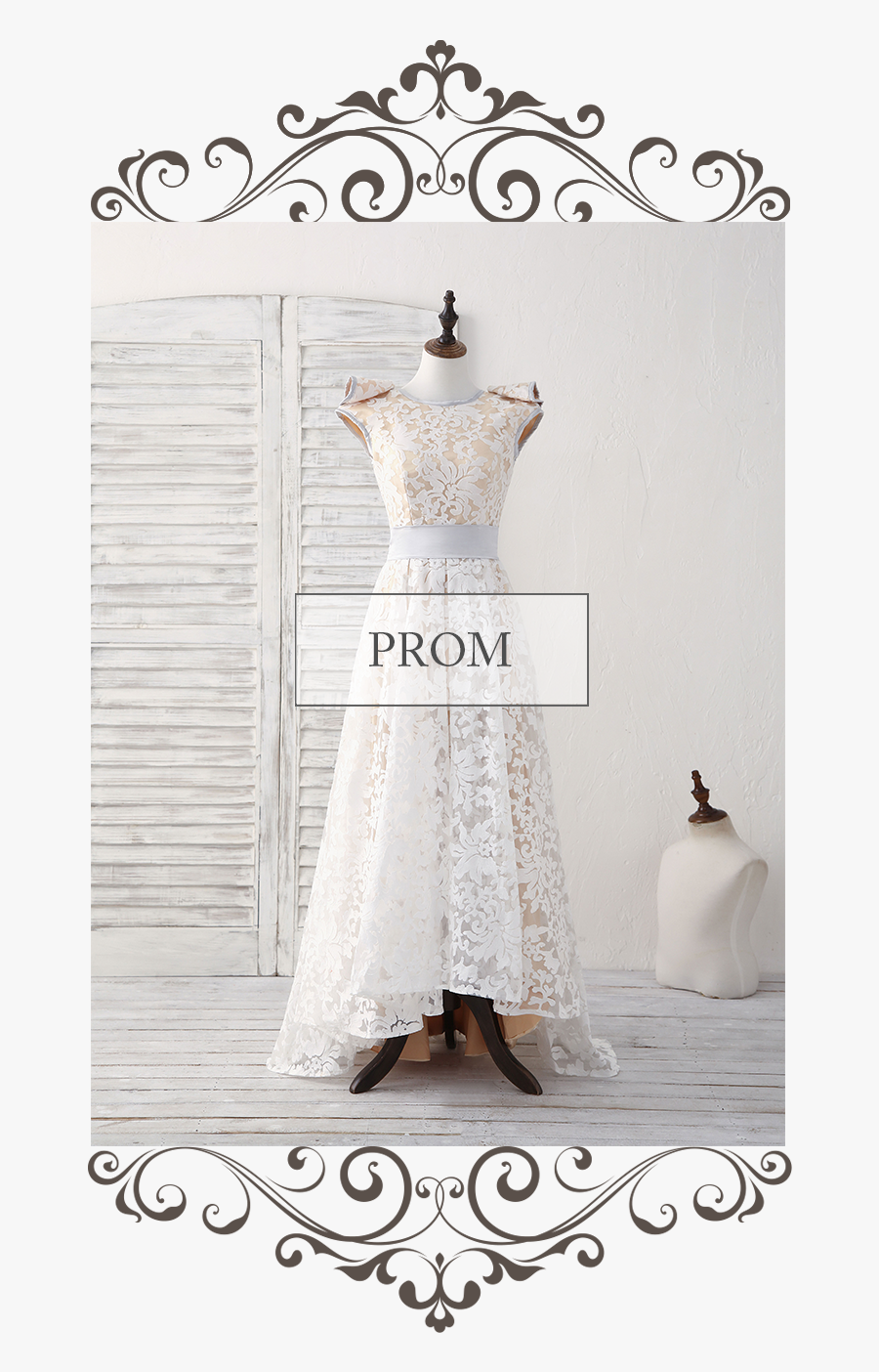 Clip Art Elegant And Sophisticated Evening - Wedding Dress, Transparent Clipart