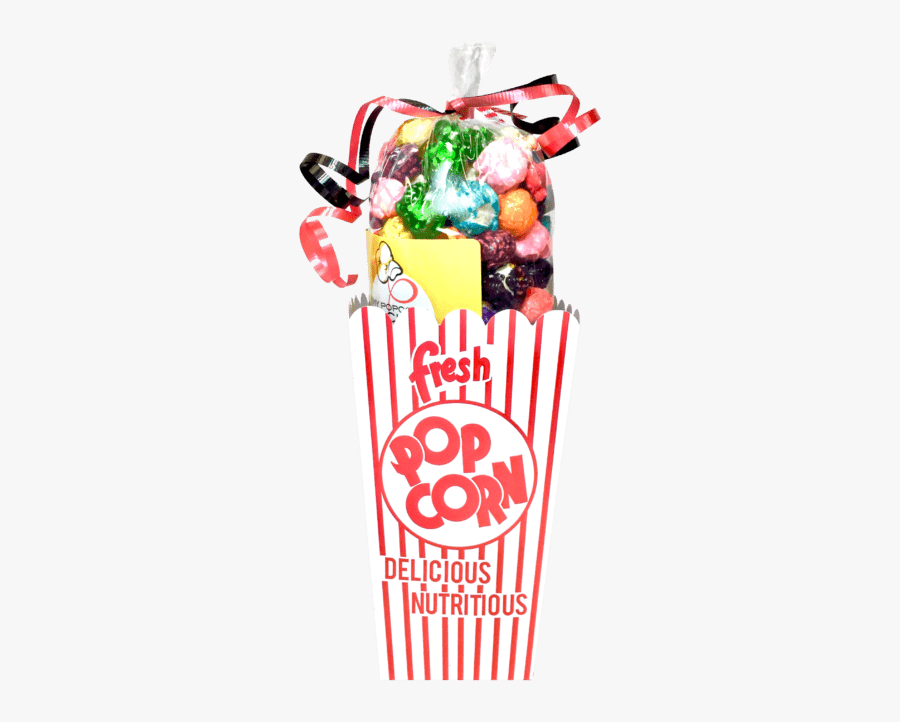 Fruit Popcorn Gift Box - Popcorn Box, Transparent Clipart