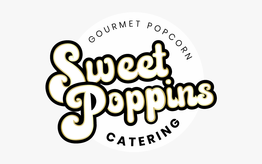 Sweetpoppins Wedding Popcorn Catering Logo - Calligraphy, Transparent Clipart