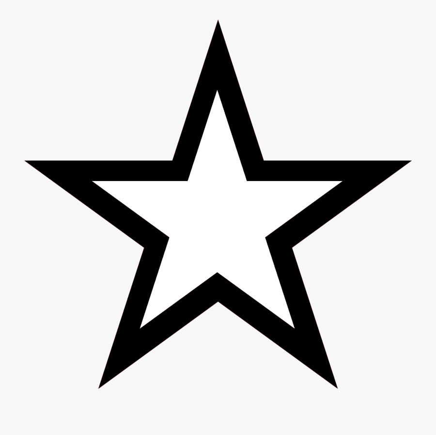 Simple Star Tattoo Design , Transparent Cartoons - Star Tattoo Design, Transparent Clipart