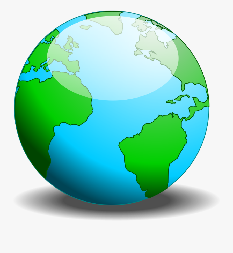Simple Globe Vector - Quả Cầu Thế Giới, Transparent Clipart