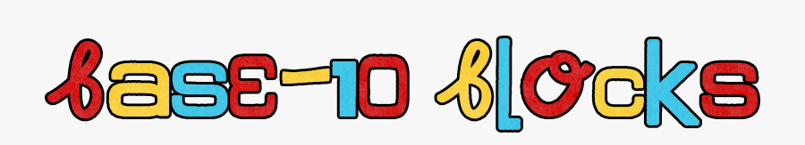 Base 10 Blocks Clip Art, Transparent Clipart