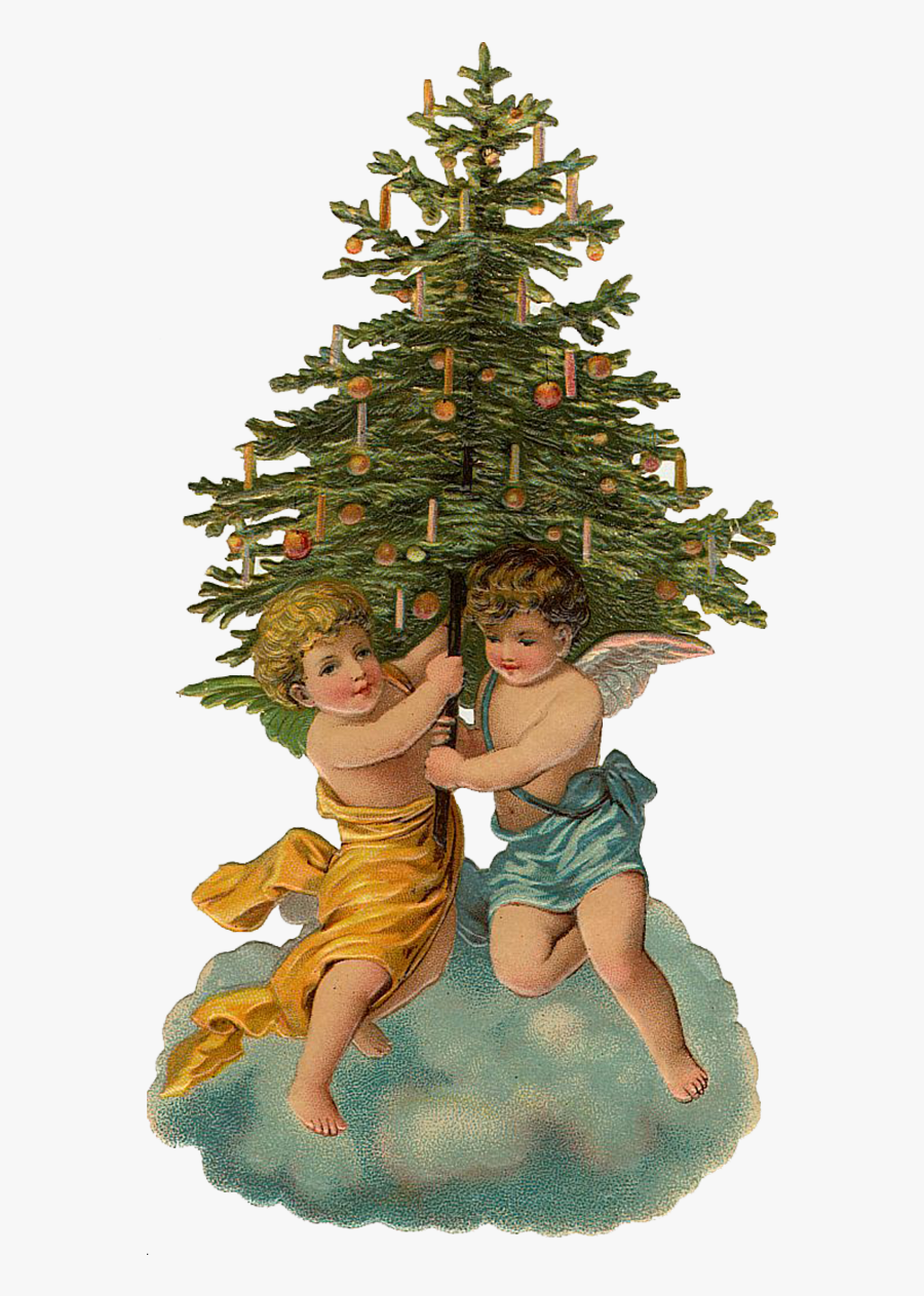 Christmas Angels, Transparent Clipart