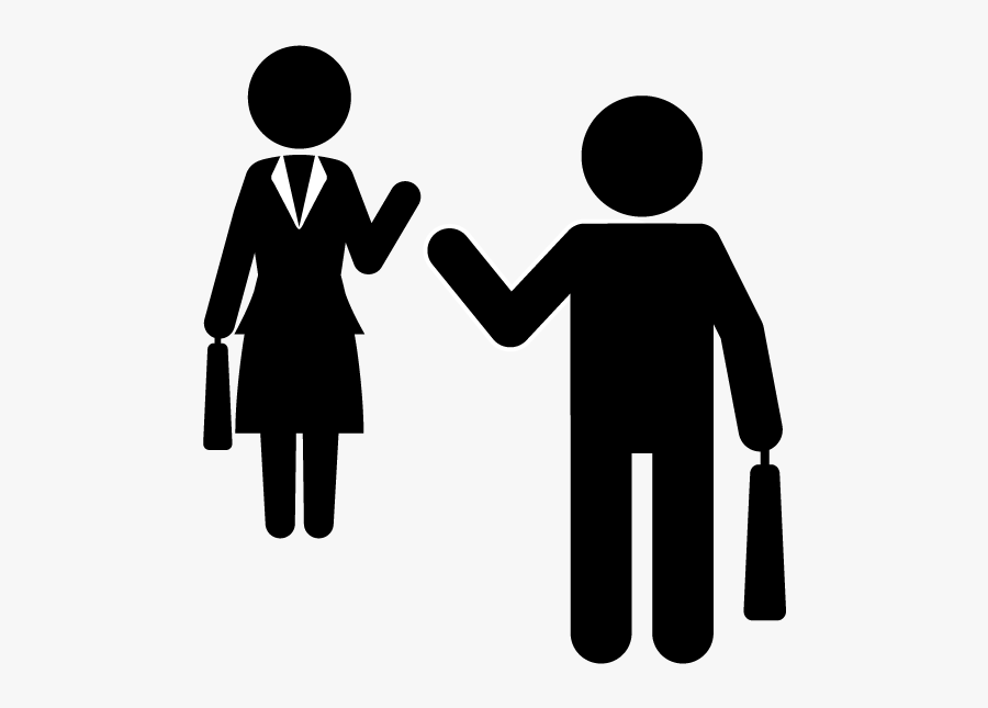 Man Woman Business Clip Art, Transparent Clipart