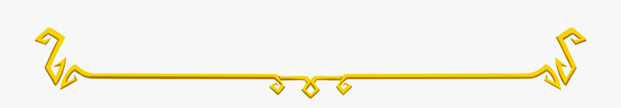 Gold Bottom Border Png, Transparent Clipart