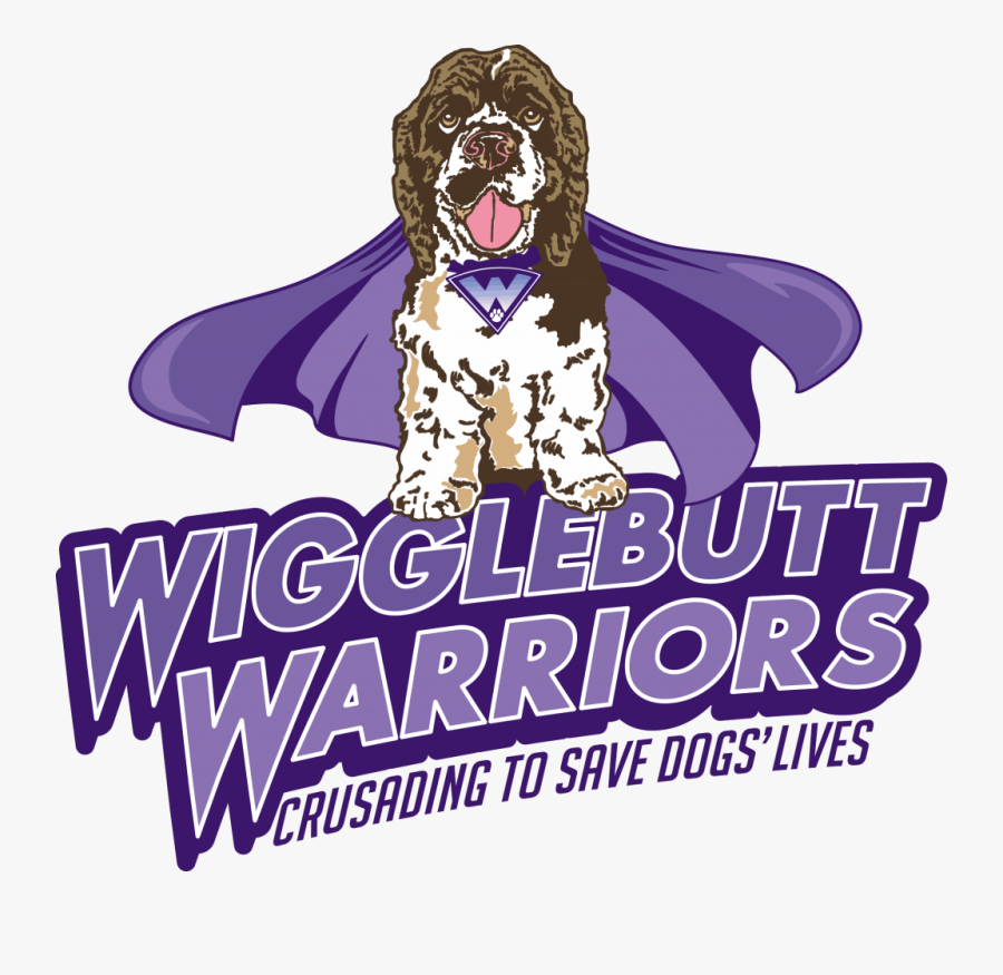 Wigglebutt Warriors Help Dogs - Wigglebutts, Transparent Clipart