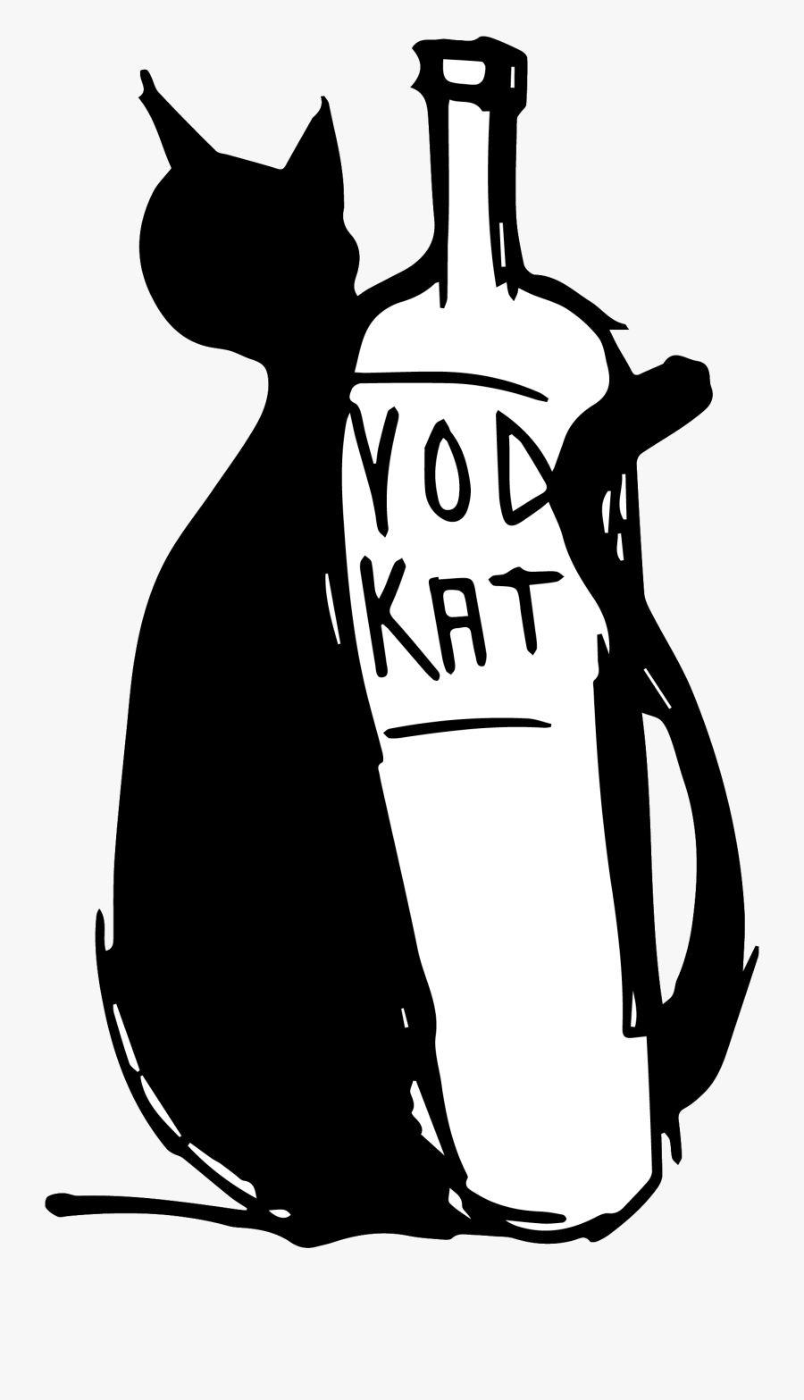 Vodkat - Illustration, Transparent Clipart