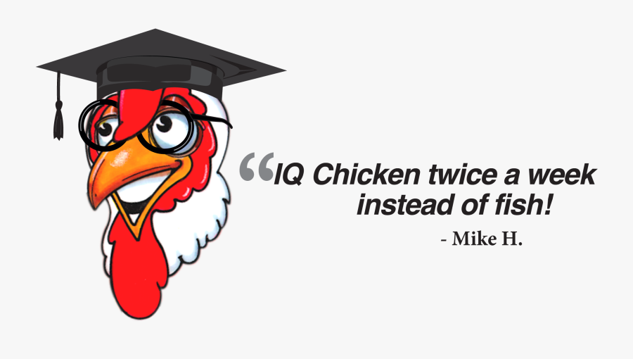 Quote 5 Chicken V Fish R - Chicken Iq, Transparent Clipart
