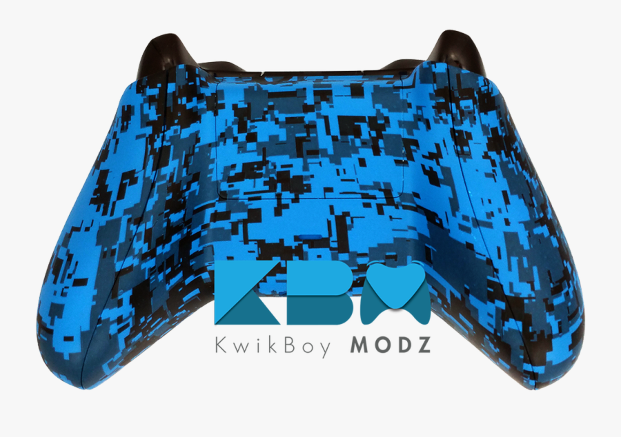 Digital Camo Xbox One Controller - Game Controller, Transparent Clipart