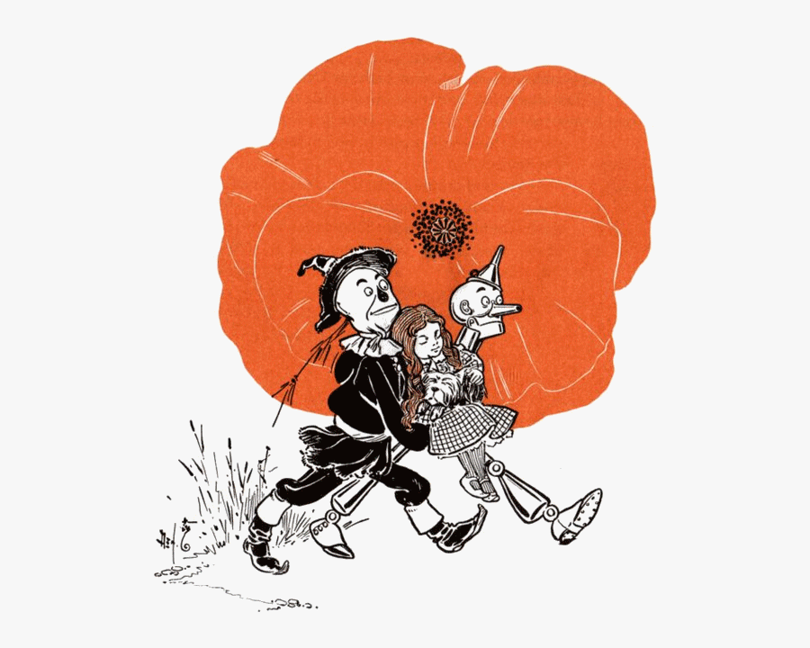 Denslow Flower Drawing, Transparent Clipart