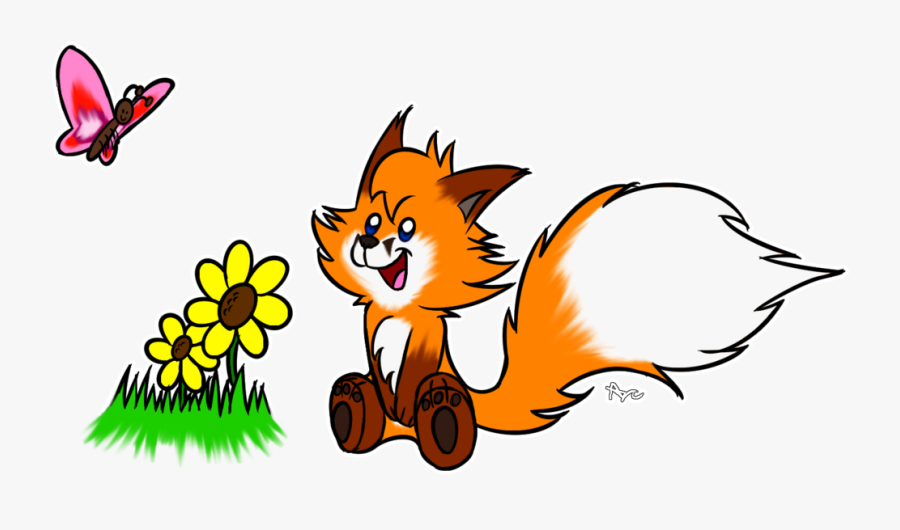 Cute Fox By Foxifyer, Transparent Clipart