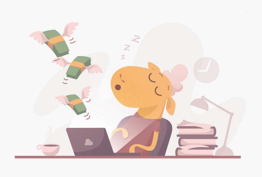 People Sleeping Clip Art, Transparent Clipart