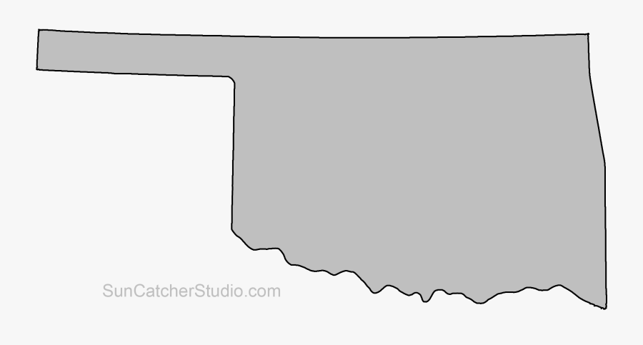 Oklahoma Outline Png - Oklahoma Outline Clipart, Transparent Clipart