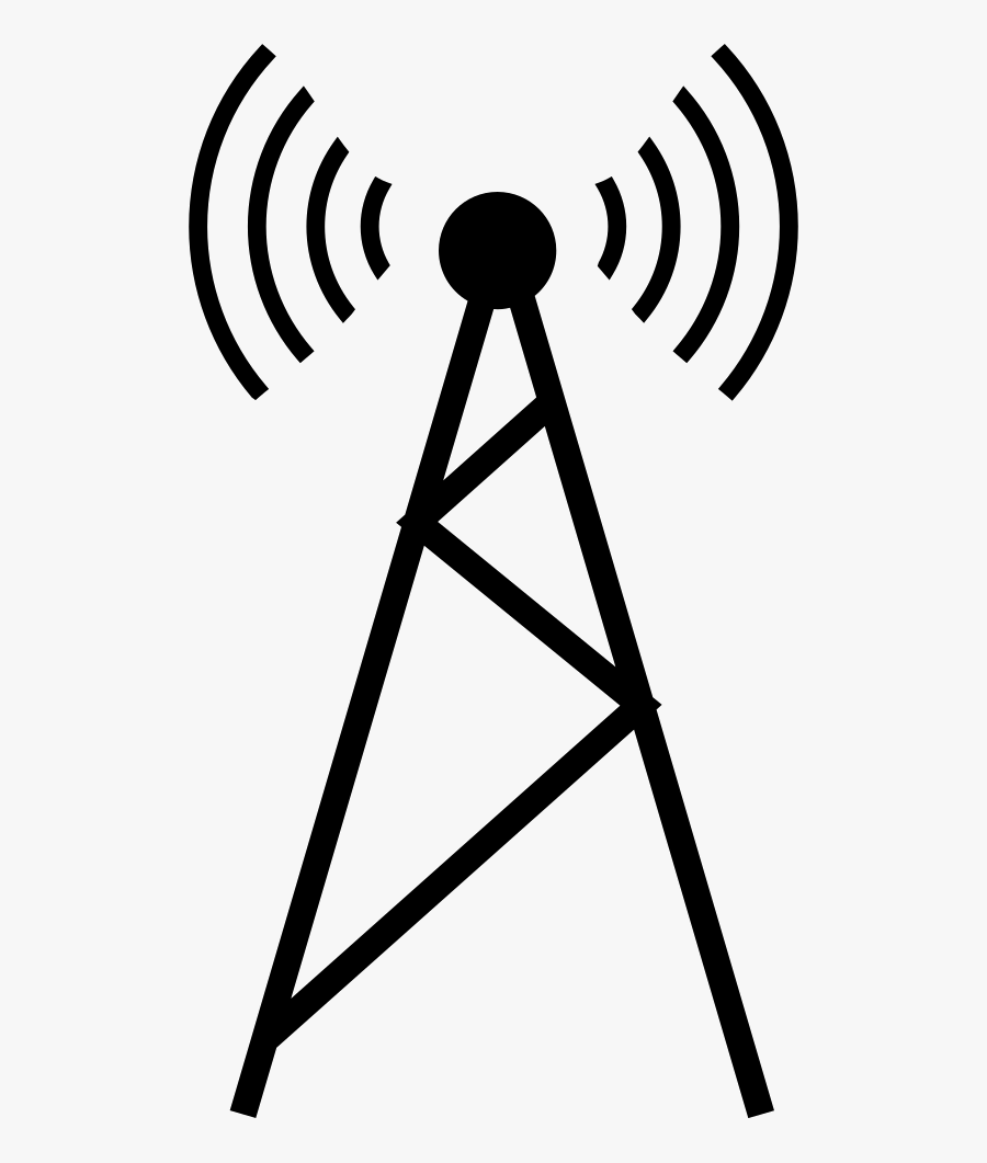 Mobile Tower - Transparent Cell Tower, Transparent Clipart
