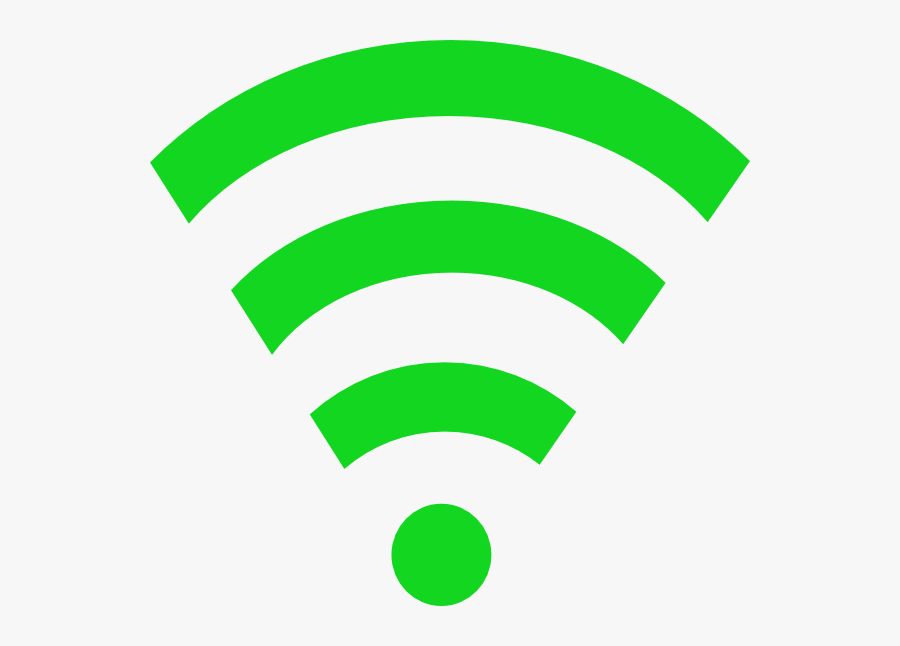 Green Wifi Link Clip Art At Clker - Wifi Logo Vector Green, Transparent Clipart