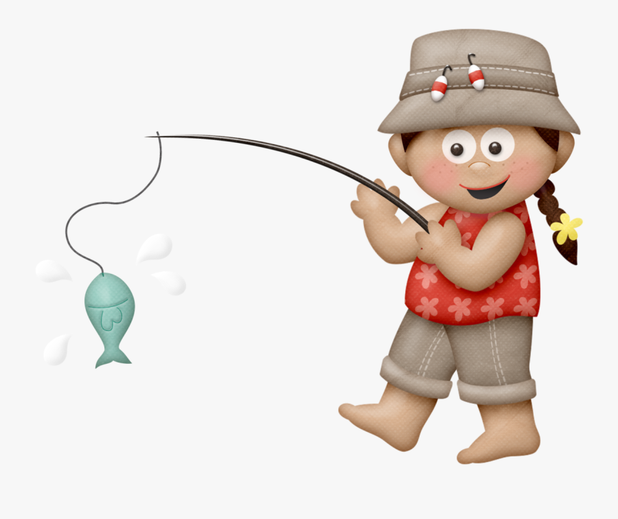 Boy Fishing Clipart, Transparent Clipart